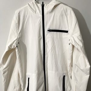 white tech jacket